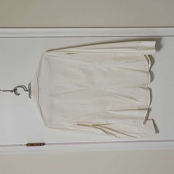 Theory - Medium, Cream, button up shirt - Picture 2 of 3